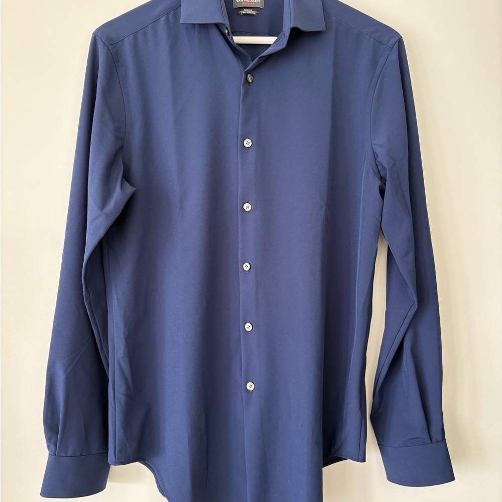 Men's Blue Dress Shirt